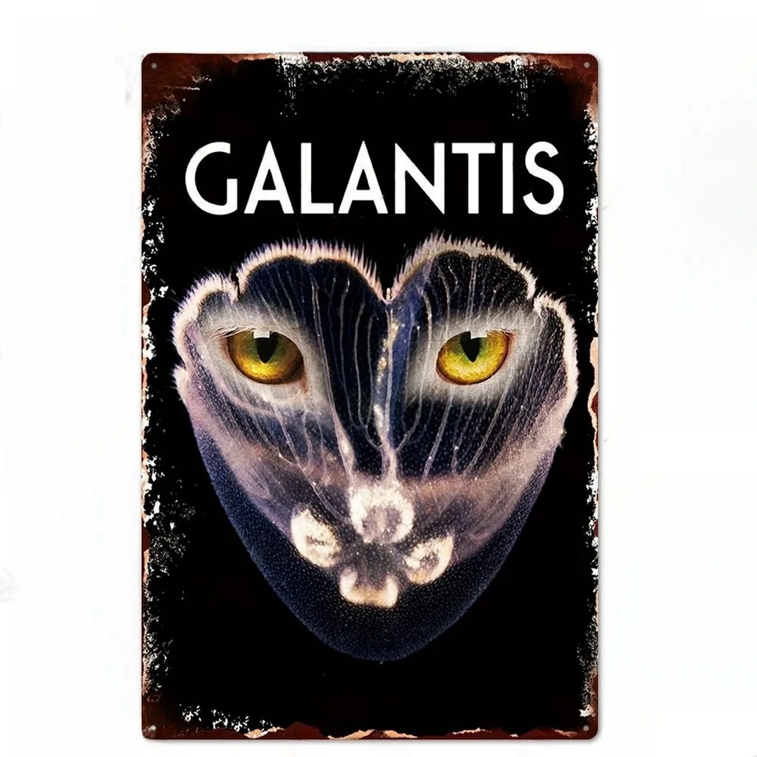 Винтажная Металлическая Вывеска В Стиле Рок-н-ролл Украшение На Стену