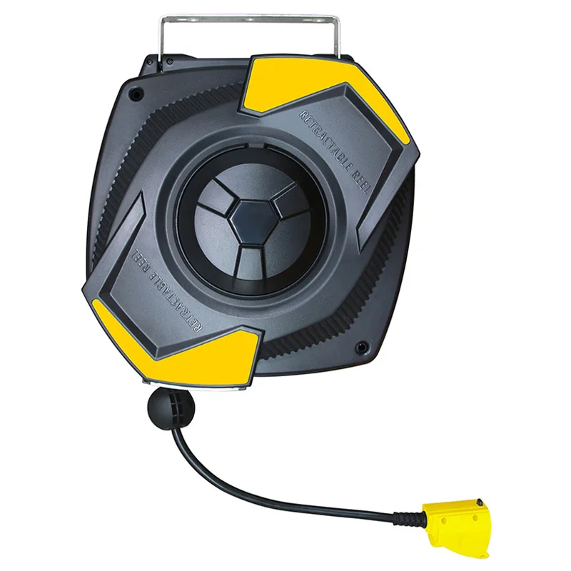 

New design pull - stop at once Totally enclosed electric hose reel