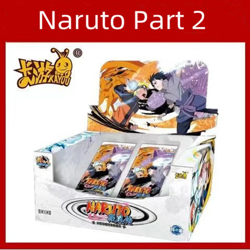 

Card Tour Genuine Naruto Array Chapter 2 Card Collection Card Book A box of rare 3D card gold card Christmas gift Japan
