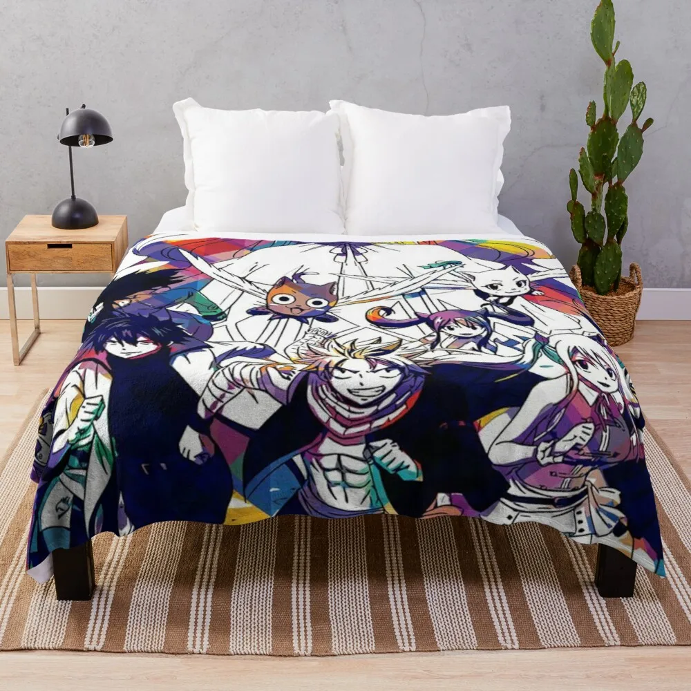 

Декоративное одеяло для дивана с изображением Феи хвоста