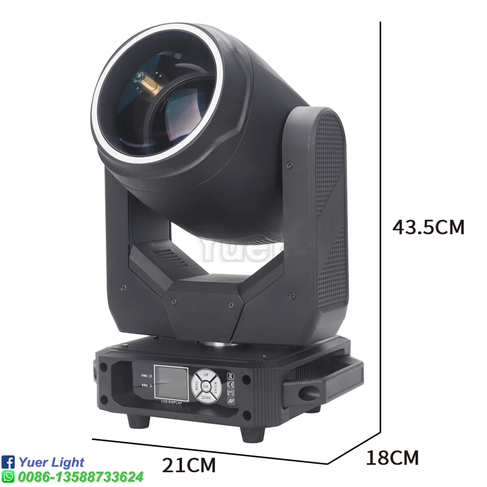 4 шт./лот Beam PRO 200 Вт светодиодное освещение с подвижной головкой и кольцо мороз для