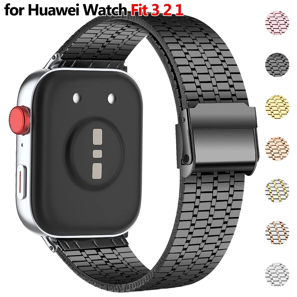Браслет из нержавеющей стали для смарт-часов Huawei Watch Fit 3