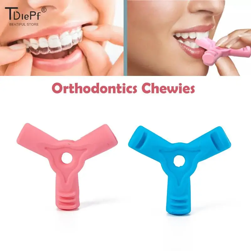 

1 пара Y-образных жевательных зубов, ортодонтический Прорезыватель для зубов, невидимые зубные скобы, Ортодонтические зубные Жевательные Зубы, уход за полостью рта