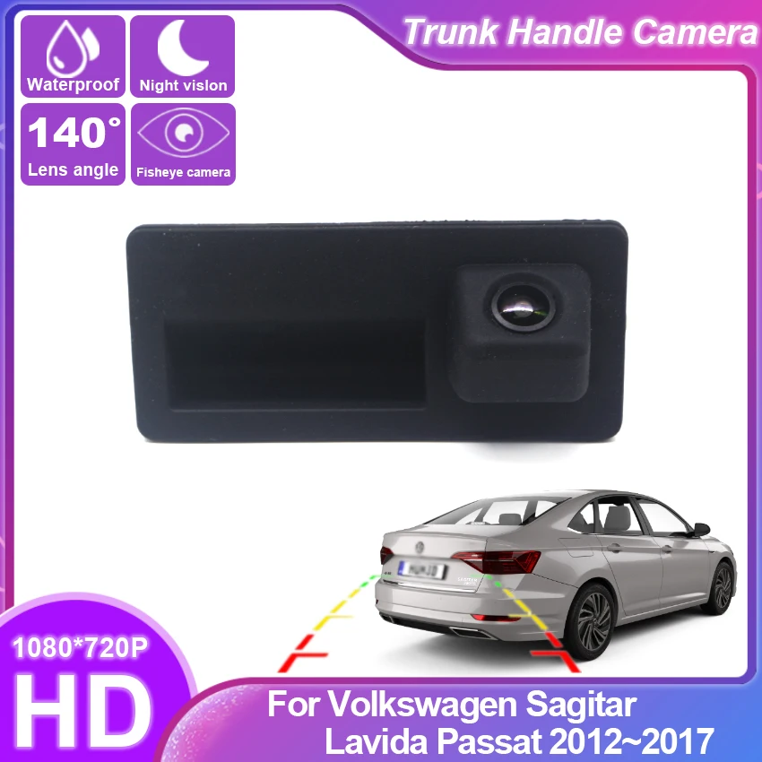 HD водонепроницаемая камера заднего вида высокого качества для Volkswagen Sagitar Lavida Passat