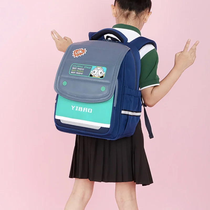 British Style Cute Rainbow Unicorn Children Students Backpacks New Girl Boy High-capacity Cartoon Fashion School Bags for Travel