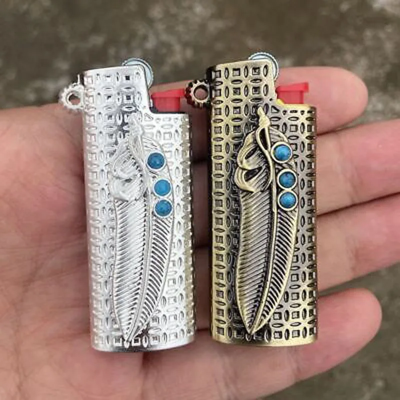 

1Pc New Creative Metals Lighter Explosion-proof Case for BIC J5 No Lighter