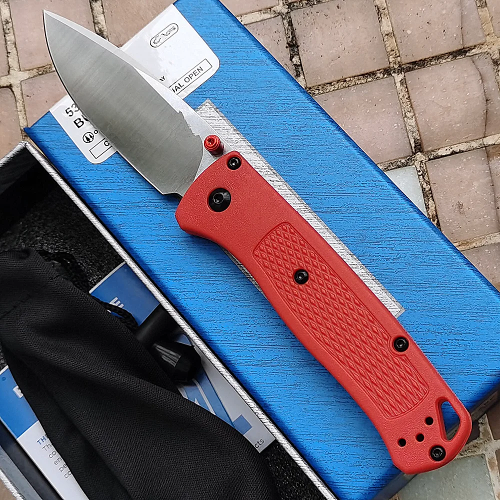 Складной нож JUFULE S30v с ручкой из 535 нейлонового волокна с титановым Карбоновым лезвием Mark S90v, походный охотничий нож для повседневного использования