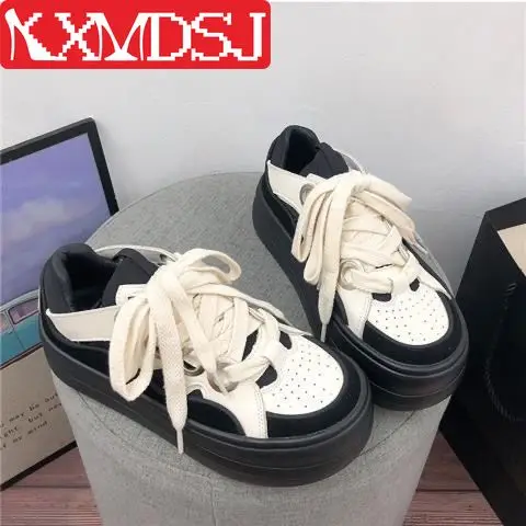 

Running Shoes Women Thick-soled Trendy Shoes 2022 New Fashion Shoes Comfortable All-match Sports Shoes Causal Women's Shoes