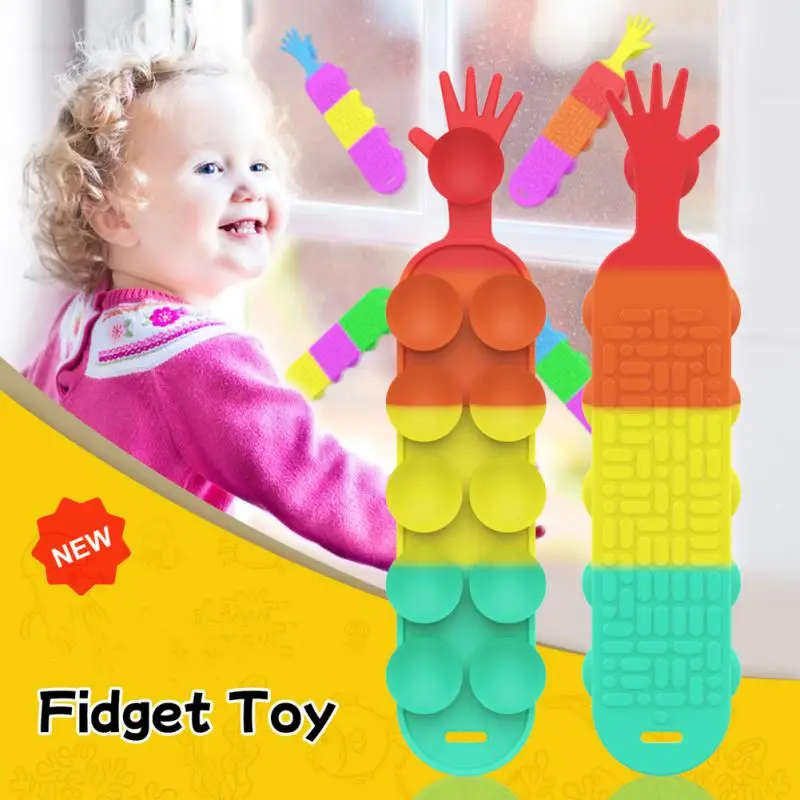 

2022 HOT Suction Cup Fidget Toy Anti-stress Stress Relief Toys Fun Squeeze Silicone Sticky Decompression Toy For Dropshipping