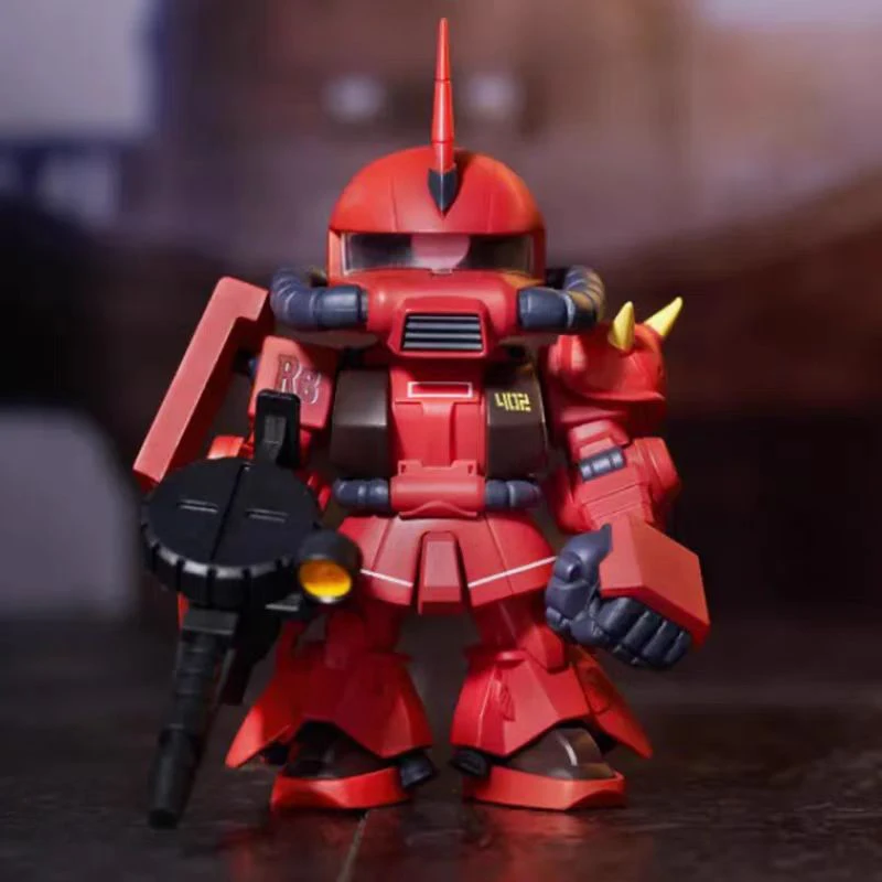 Bandai Namco QMSV Mini Gundam Zaku Series 2 Подарочная Коллекция игрушек для детей экшн-фигурки