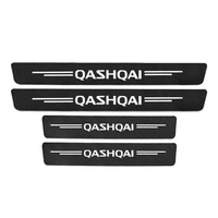 4pcs for nissan qashqai j10 j11 2021 2020 2019 2018 2017 2016 2015 2014 2007 car door threshold sill sticker tuning accessories