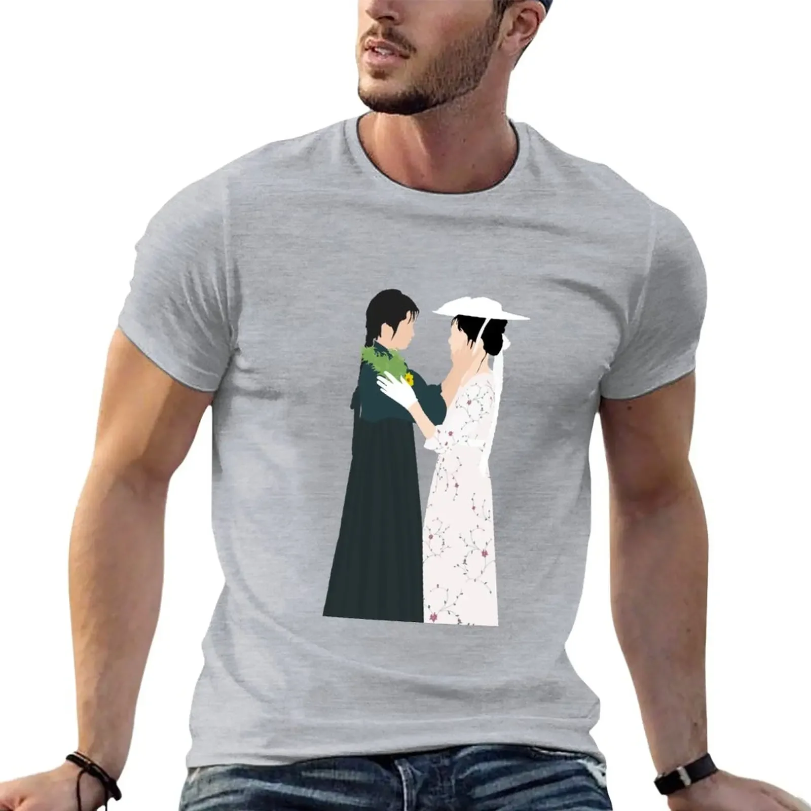 Новая футболка The Handmaiden - Sook-Hee и Hideko однотонная летние топы мужские футболки для