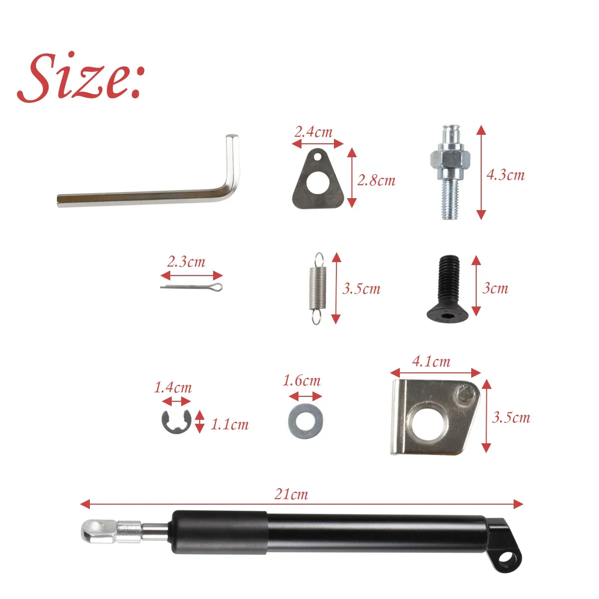 Стальная Задняя задняя дверь масляный демпфер стойка замедление легко