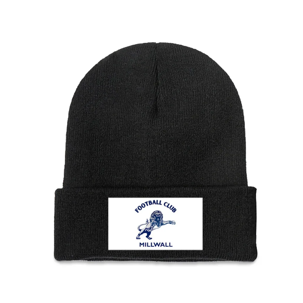 Millwall FC футбольный клуб вязаная шапка Шапки-бини Skullies Шапки Лыжная Мягкие шапки с