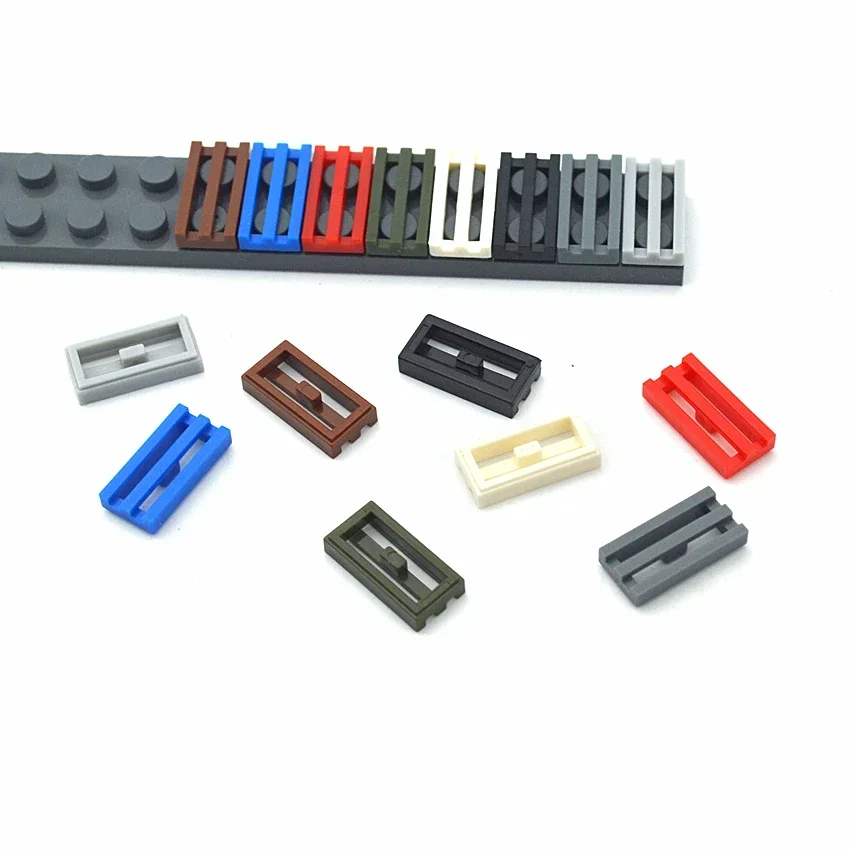 Детские игрушки Кубики MOC 150 шт. радиатор решетка радиатора 1X2 сделай сам