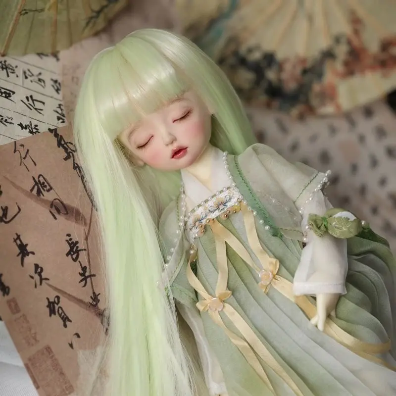 Фото Аксессуары для кукол, шарнирная кукла 1/6 1/4 1/3 YOSD MSD SD BJD для мальчиков и девочек, женский длинный парик, игрушка №4