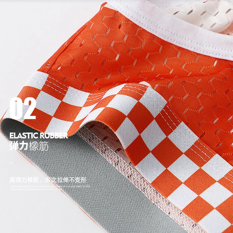 Sexy Underwear Men Ultra-thin Panties Mens Breathable See Through Briefs Male Mesh Summer Slip Underpants Cuecas 3PCS