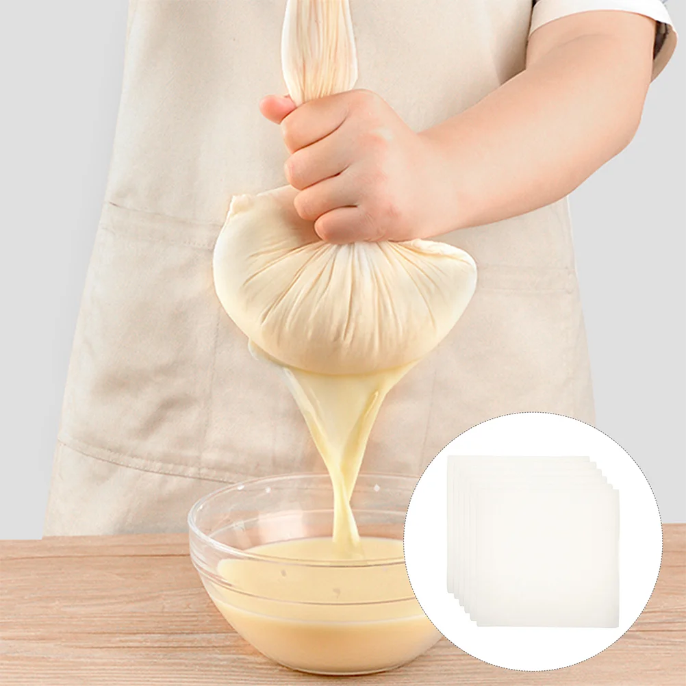 

High Density Tofu Cloth Fine Cheesecloth Insulation 120X120cm Gauze Cloths Reusable Straining