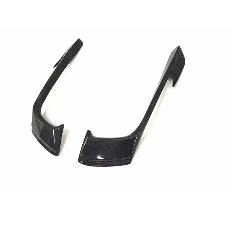 Углеродное волокно для Porsche 718 982 Cayman Boxster ветровой нож Лезвие переднего бампера
