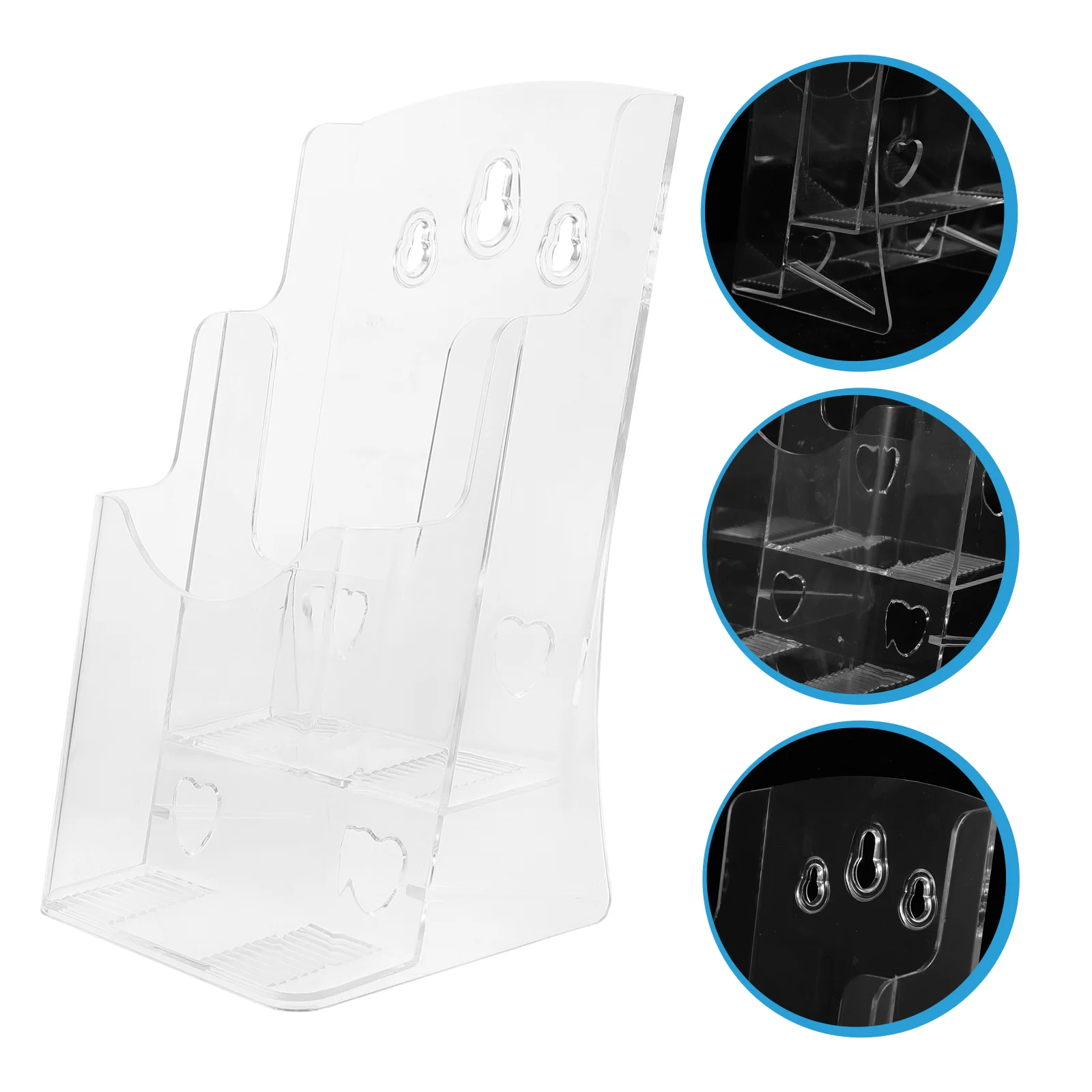 Подставка для документов Стойка данных Держатель брошюр Настенное крепление