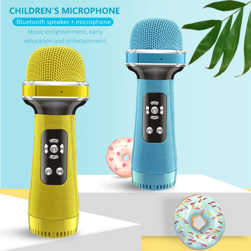 

Bluetooth-микрофон для домашнего пения