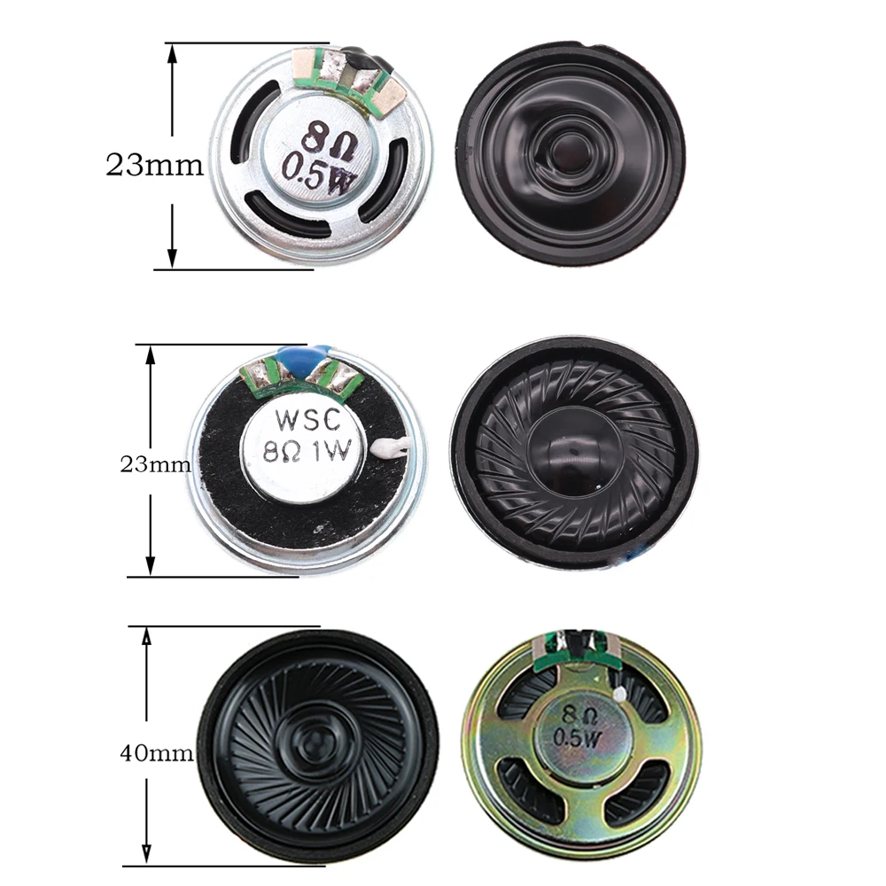 TingDong 0.5W 1W Replacement For Game Boy Color Advance Speaker For GBA GBC 23mm 40mm