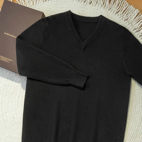 Мужской кашемировый пуловер Smart Casual