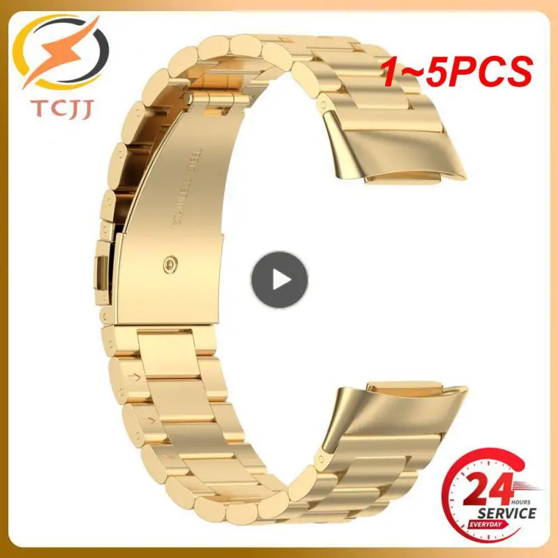 

Металлический ремешок из нержавеющей стали для часов, браслет для iWatch 8 7 Ultra Series 42/44/45/49 мм, 1 ~ 5 шт.