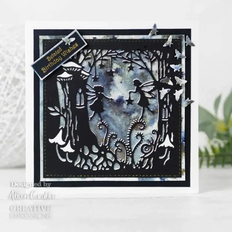 Праздничные огни рамки и угловые металлические штампы для резки форма