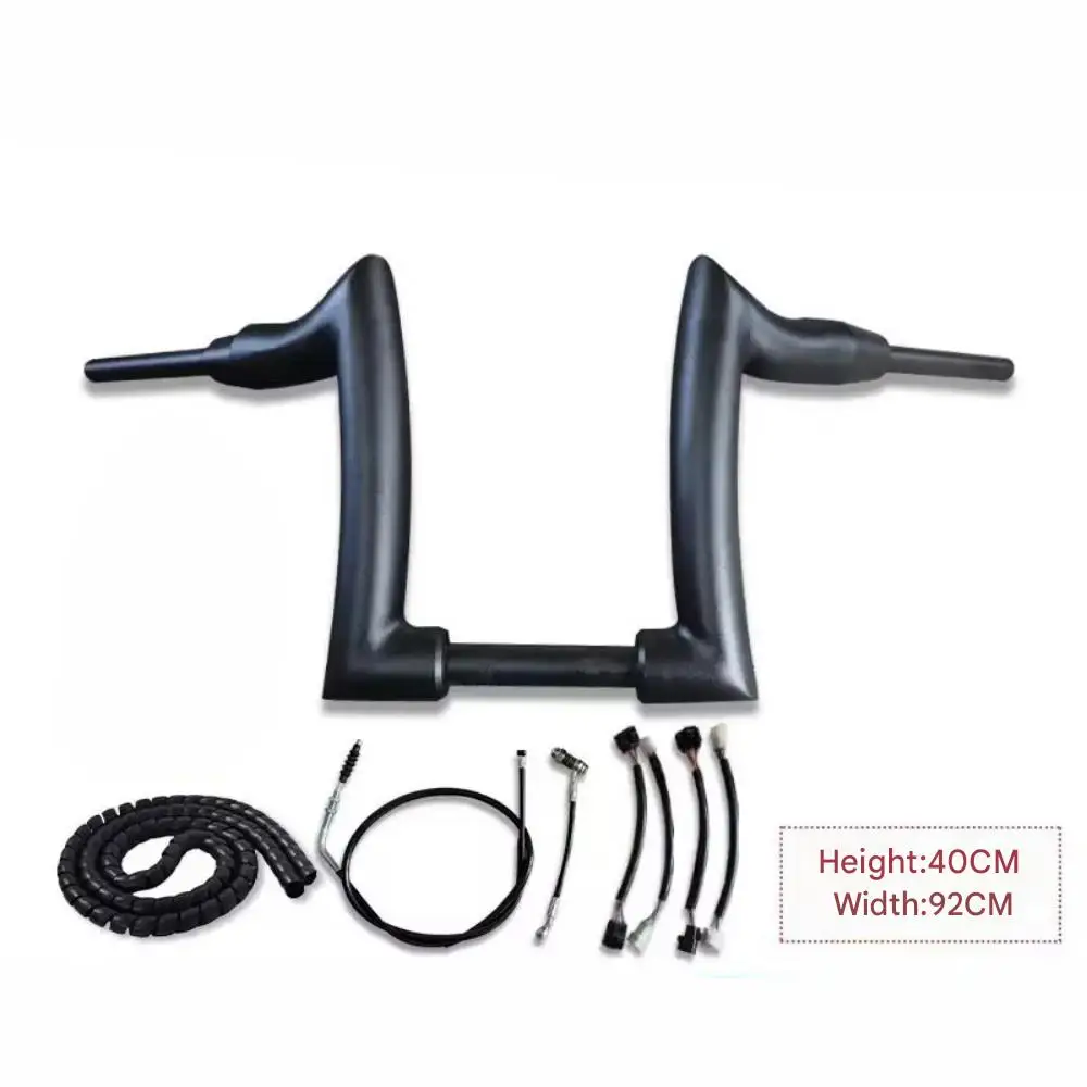 

Для Benda Dark Flag 500 Darkflag 500 V4 Black Flag 500 модифицированный руль Bold 2-дюймовый руль в стиле ретро