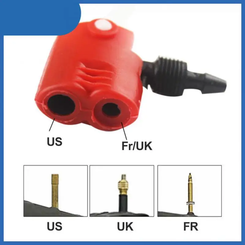 

Высококачественный адаптер клапана Ke воздушная насадка многофункциональная Совместимость небольшой конвертер аксессуары для горного вел...