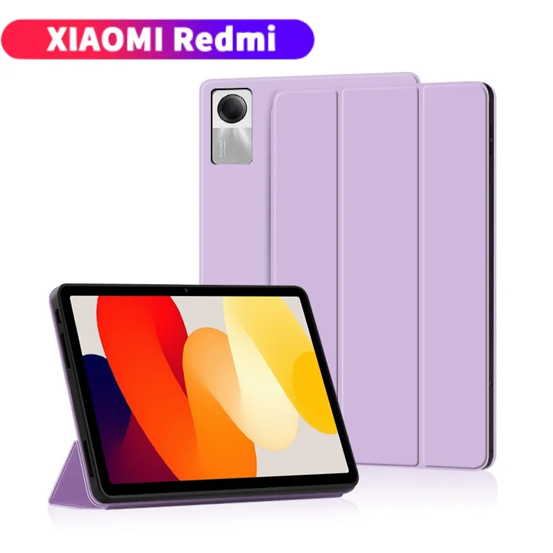

For Xiaomi Redmi Pad SE Case 2023 11inch With Wake up/ Sleep Soft Back Tri-Fold Stand For Redmi Pad SE 11 Case