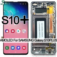 amoled 3040x1440 original 6 4 s10 plus lcd for samsung galaxy s10 sm g9750 g975f display touch screen digitizer replacement