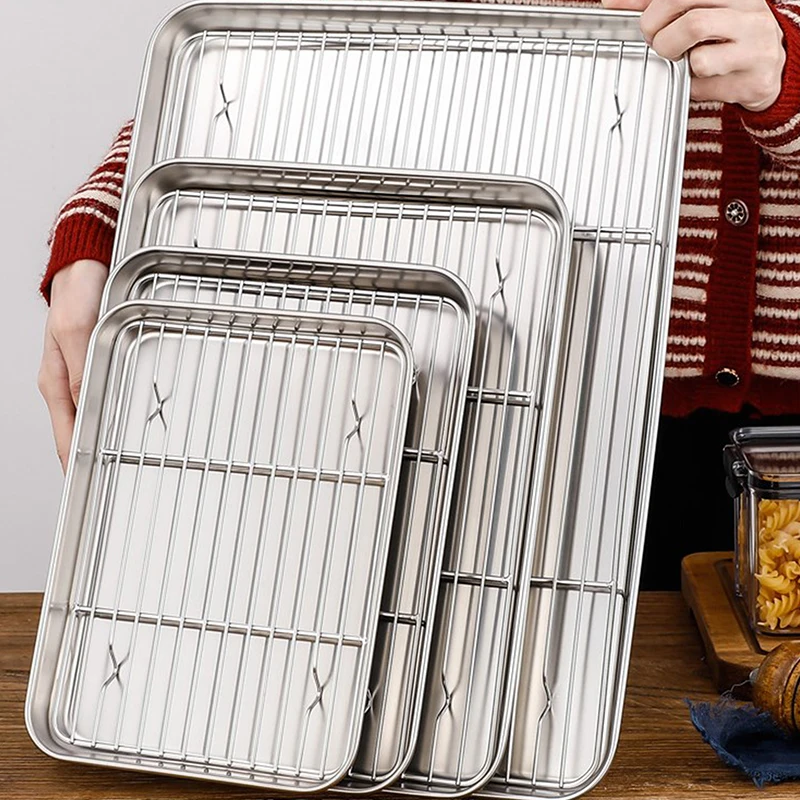 Форма для выпечки из нержавеющей стали с проволочной стойкой противень тортов