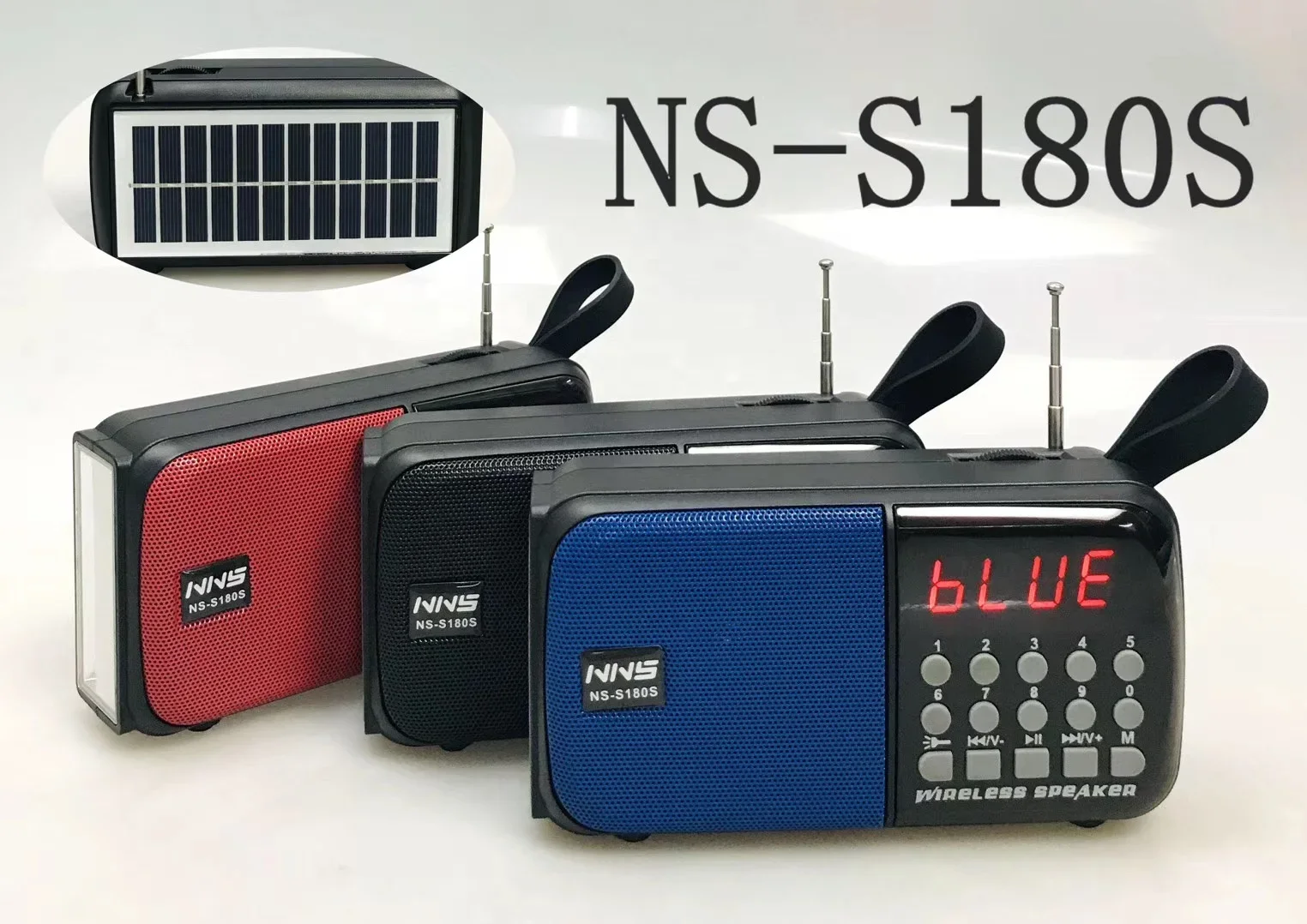 Перезаряжаемый приемник NNS S180S Am Fm-радио