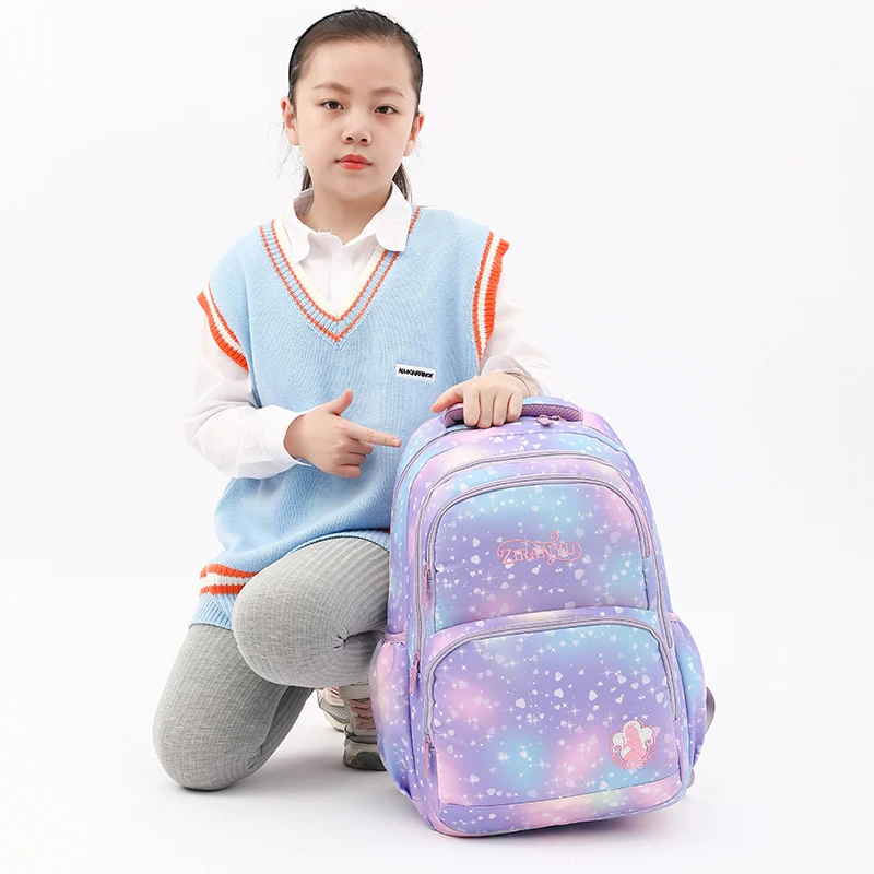 Girls School Backpacks Kids Elementary Students Bookbags Princess School Bag Women Daypacks Mochila Infantil