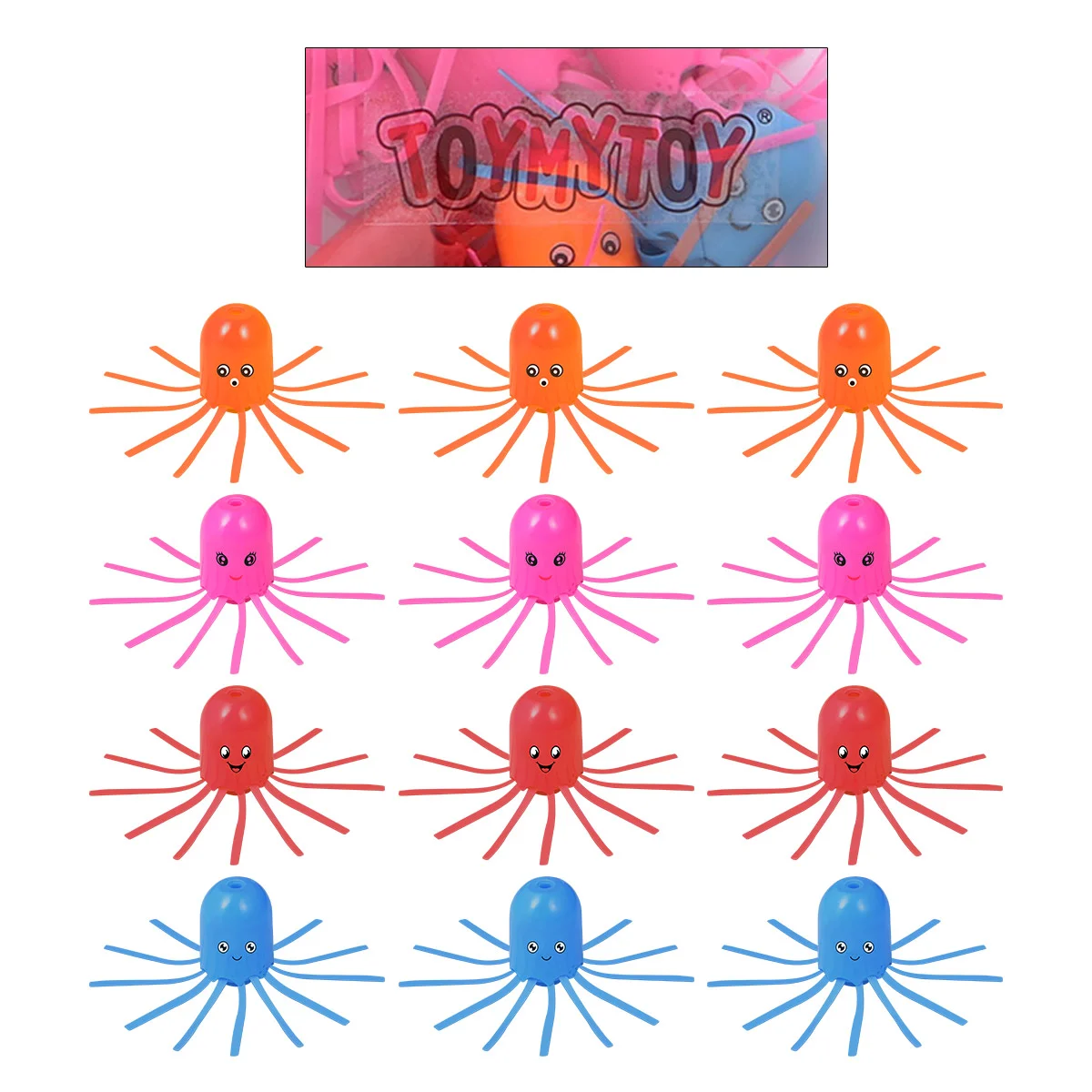 

TOYMYTOY 12pcs Magical Jelleyfish Toy Swimming Floats Accessories Fun Science Educational Toy for Kids Children (Random Color)