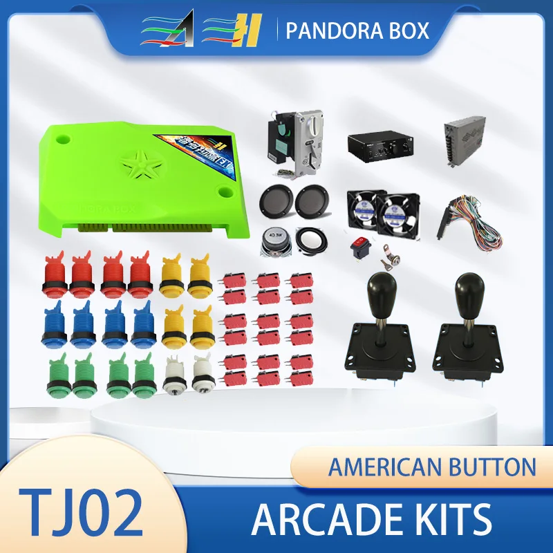 Arcade Button Bartop Arcade Mini Complete Arcade Kit Pandora Arcade Coin Acceptor Jamma Game Boards