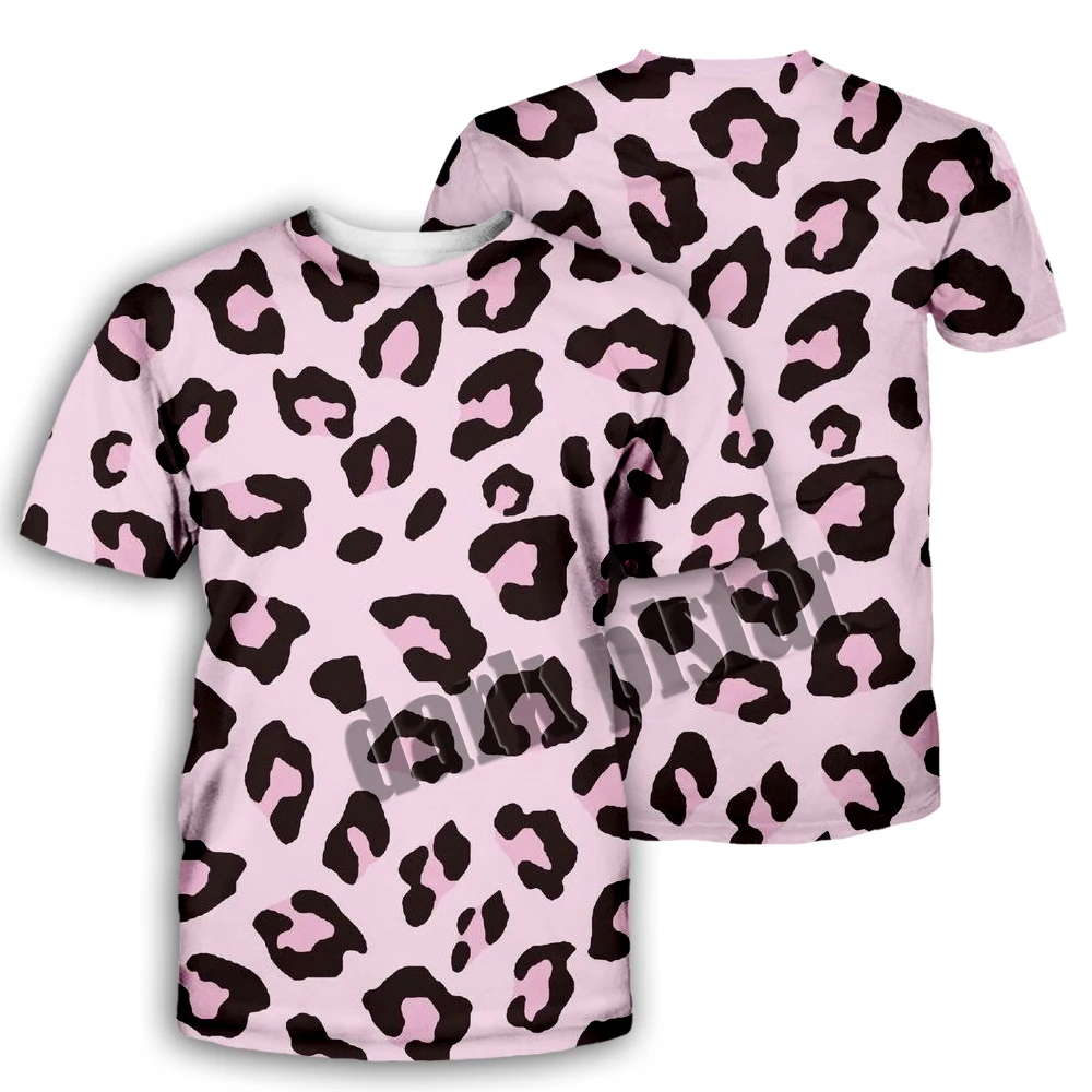 

Футболка мужская с 3d-леопардовым принтом, тенниска с круглым вырезом и коротким рукавом, Модная стильная повседневная майка, A1, на лето