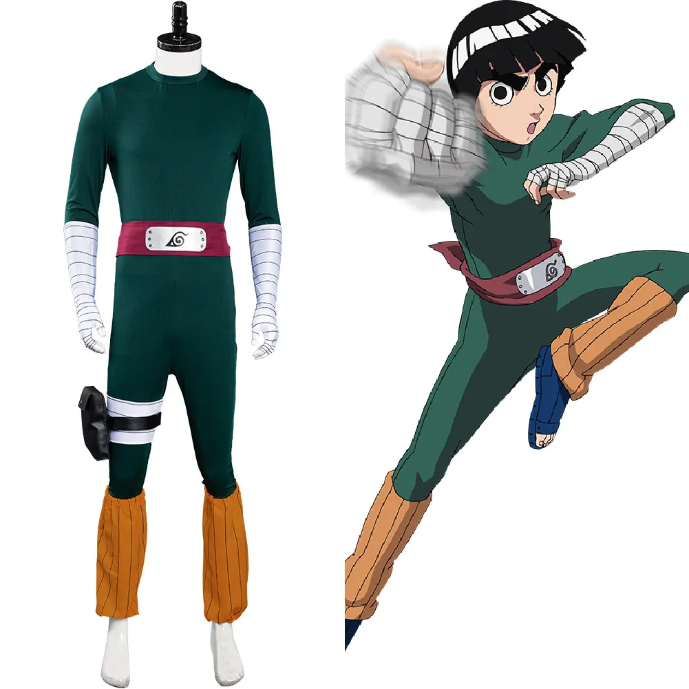 

Rock Lee Cosplay Costume Jumpsuit Outfits Halloween Carnival Suit