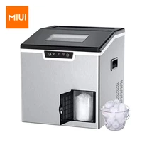miui 2 in 1 ice maker icecrushed iceice cube maker with lcd display1 8l water capacity make 600g ice15 18kg24h silver