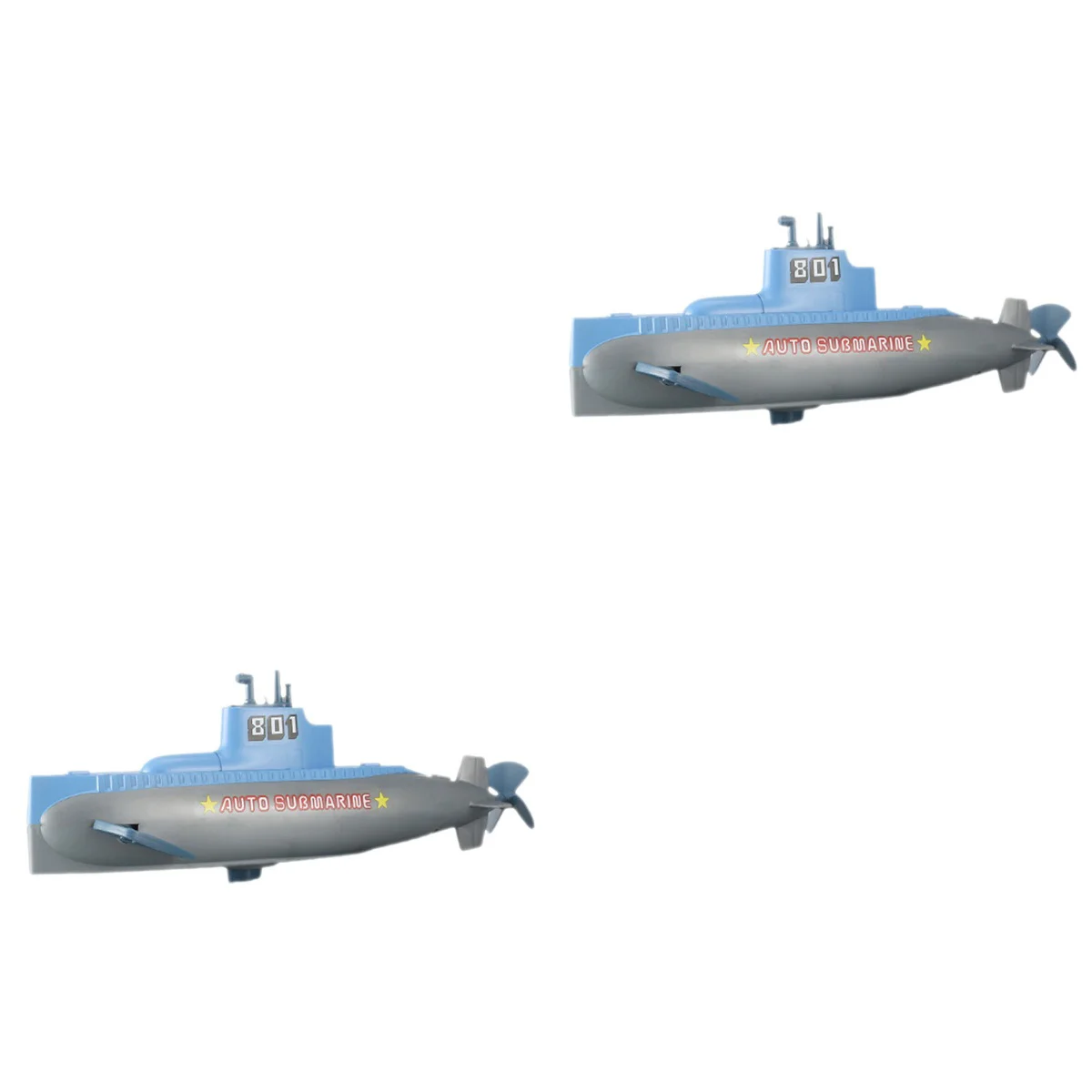 

2 pcs Simulation Submarine Bathing Tricky Bathing Playthings