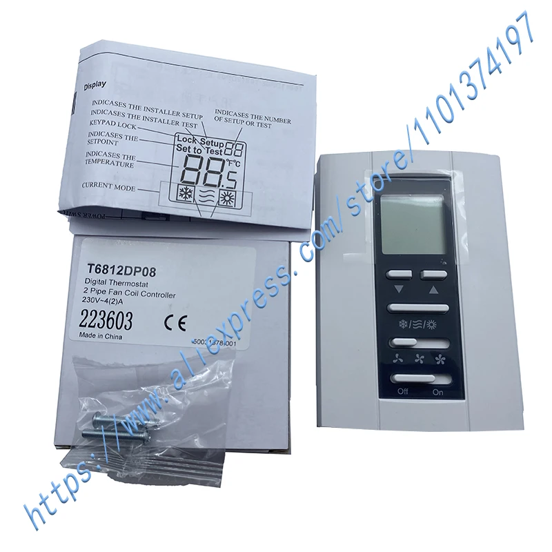 

New original authentic / T6812DP08 / LCD thermostat Alternative / DT70 / temperature control panel