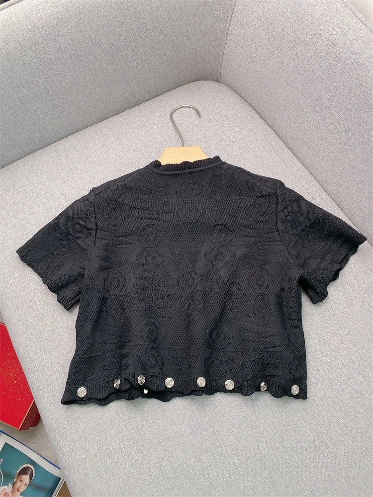 Женский комплект с платьем элегантный черный топ со встроенным тоном M в