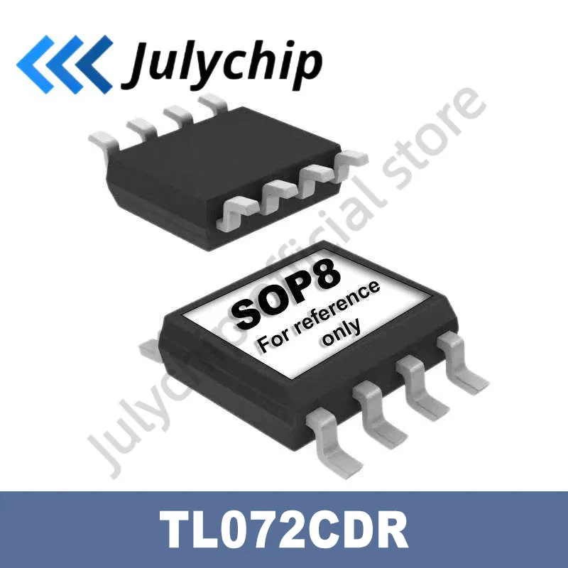 

TL072CDR NEW ORIGINAL J-FET Amplifier 2 Circuit 8-SOIC
