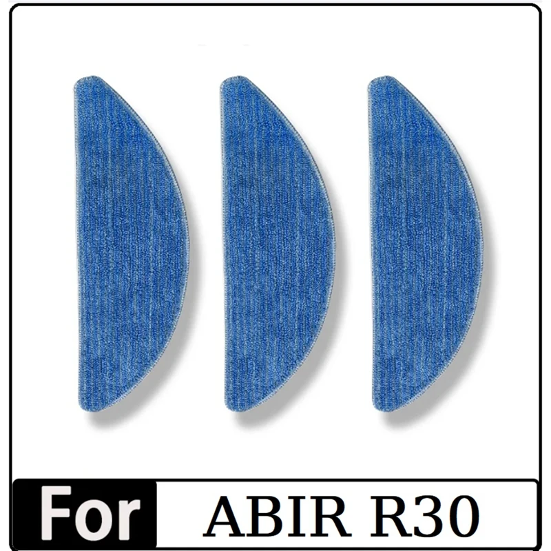 3 шт. запасные части аксессуары для робота-пылесоса ABIR R30 моющаяся тряпка бытовой