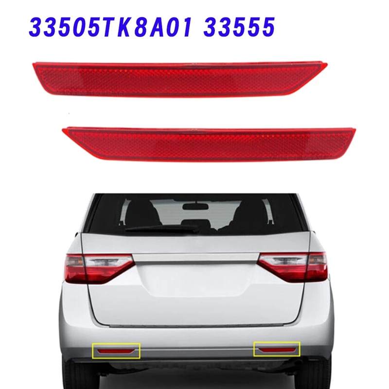 Отражатель заднего бампера для Honda Odyssey SE 2014-2017