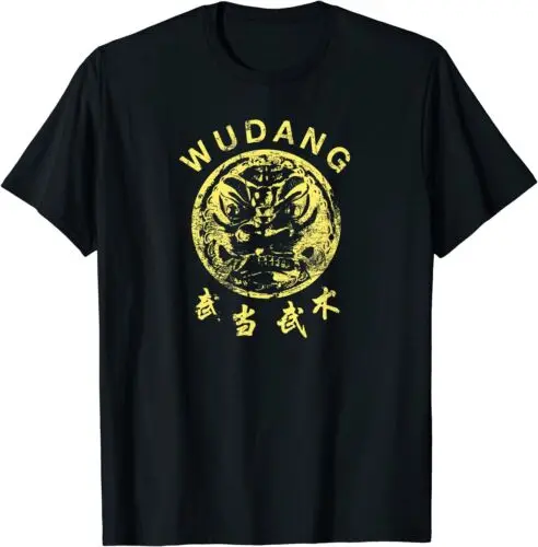 Китайская традиционная футболка Wudang Kung Fu для боевых искусств