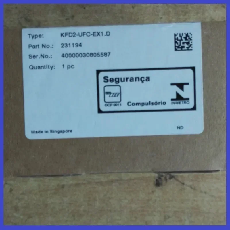 231194 раз оригинальное преобразование частотного сигнала Fu KFD2-UFC-Ex1.D с защитным