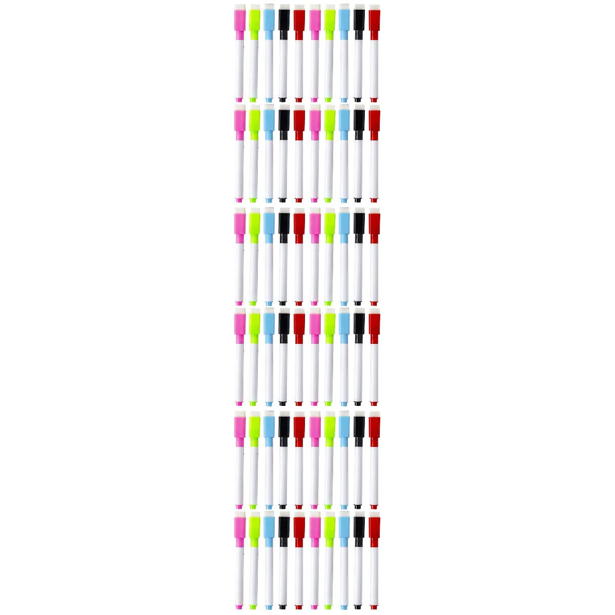 

90 Pcs Whiteboard Pen Wear-resistant Markers Convenient Dry Erase Portable Pens Glass Household Multi-function Plastic Student